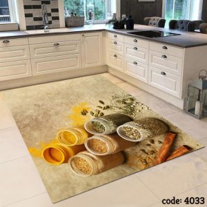 4033فرشینه اشپزخانه طرح گلدکیش