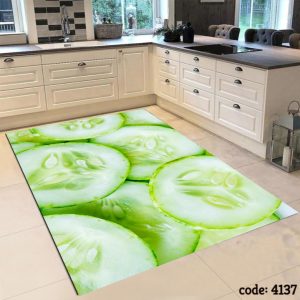 4137فرشینه اشپزخانه طرح خیار