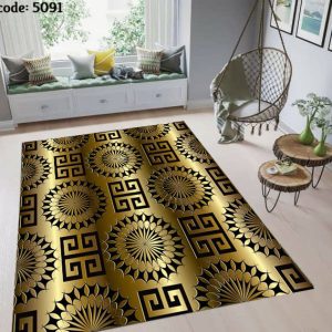 5091 فرشینه طرح هندسی مدرن